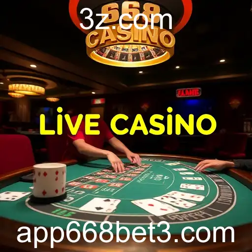 A Experiência Imersiva do Live Casino no 668bet3